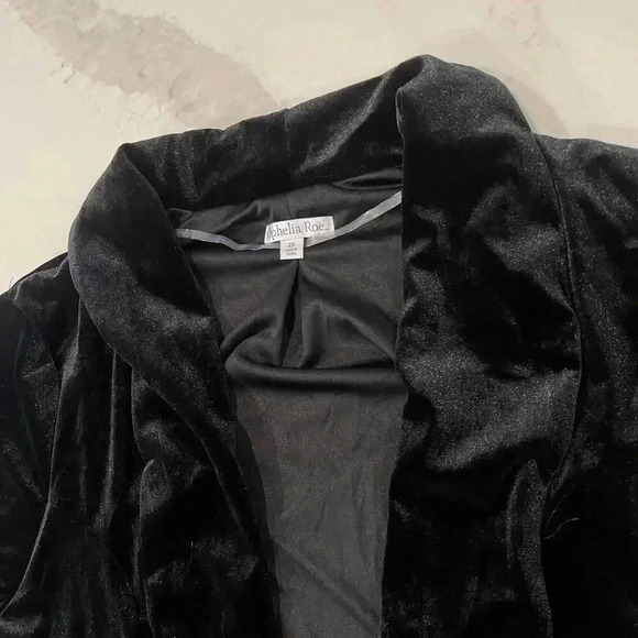 Ophelia Roe NWT Velour Blazer Women's Size 2X Holiday Party Christmas Workwear - Picture 3 of 7